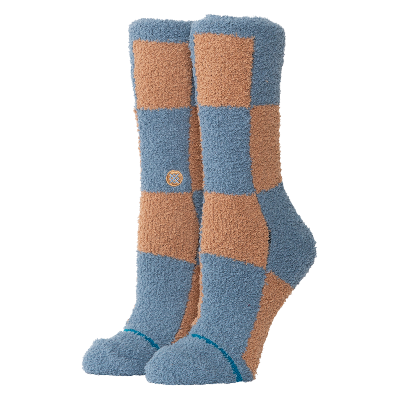 W's Patchwork Cozy Crew Sock