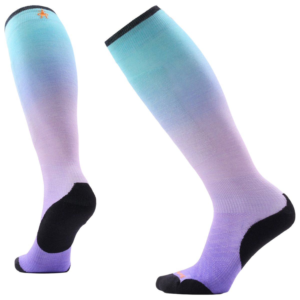 W's Ski Targeted Cushion Ombre Print OTC Sock