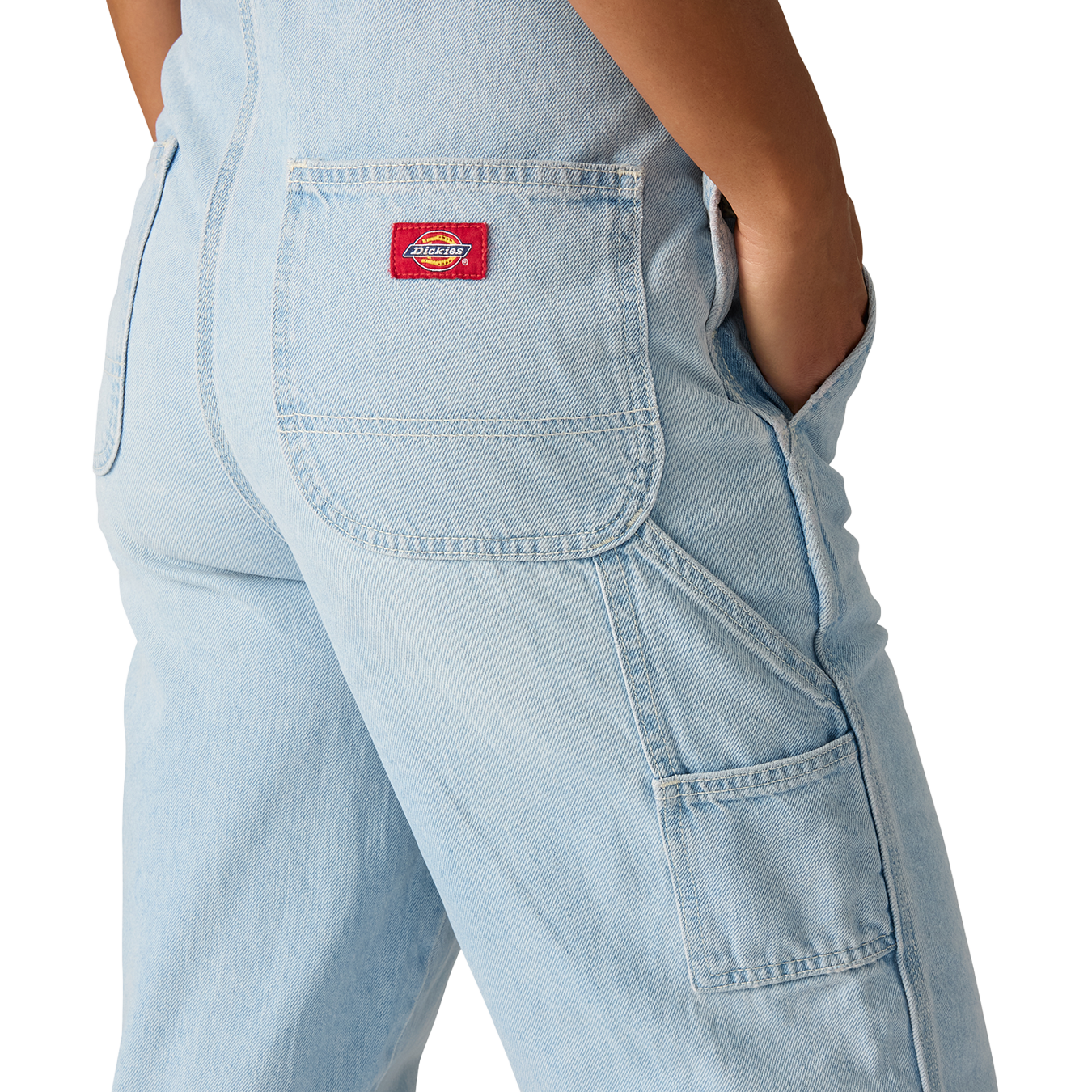 W's Loose Denim Bib