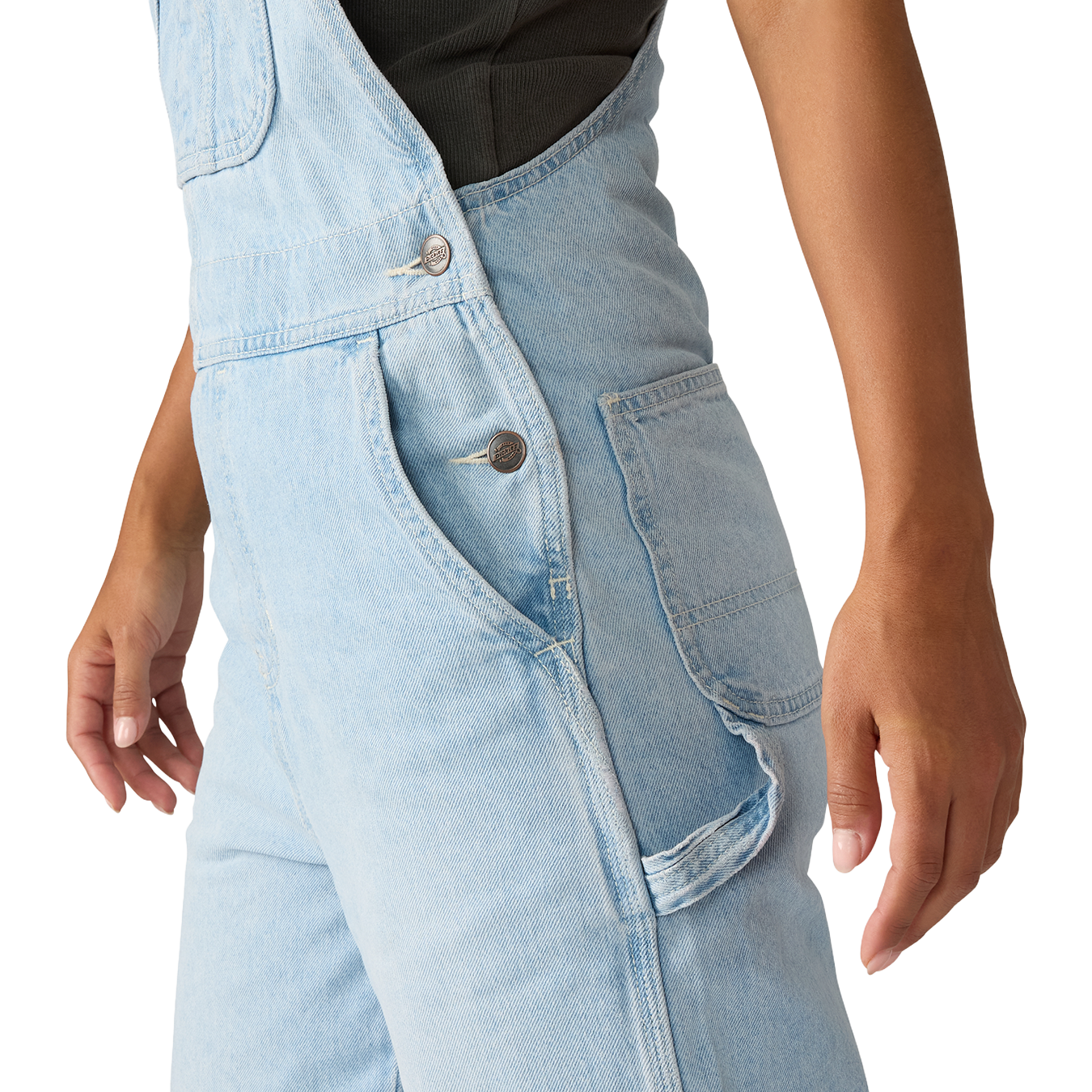 W's Loose Denim Bib