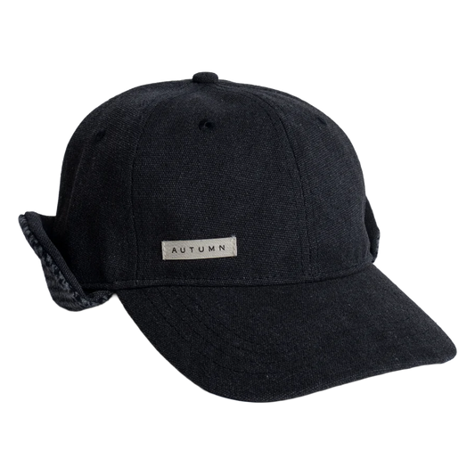 Washed Canvas Flap Cap
