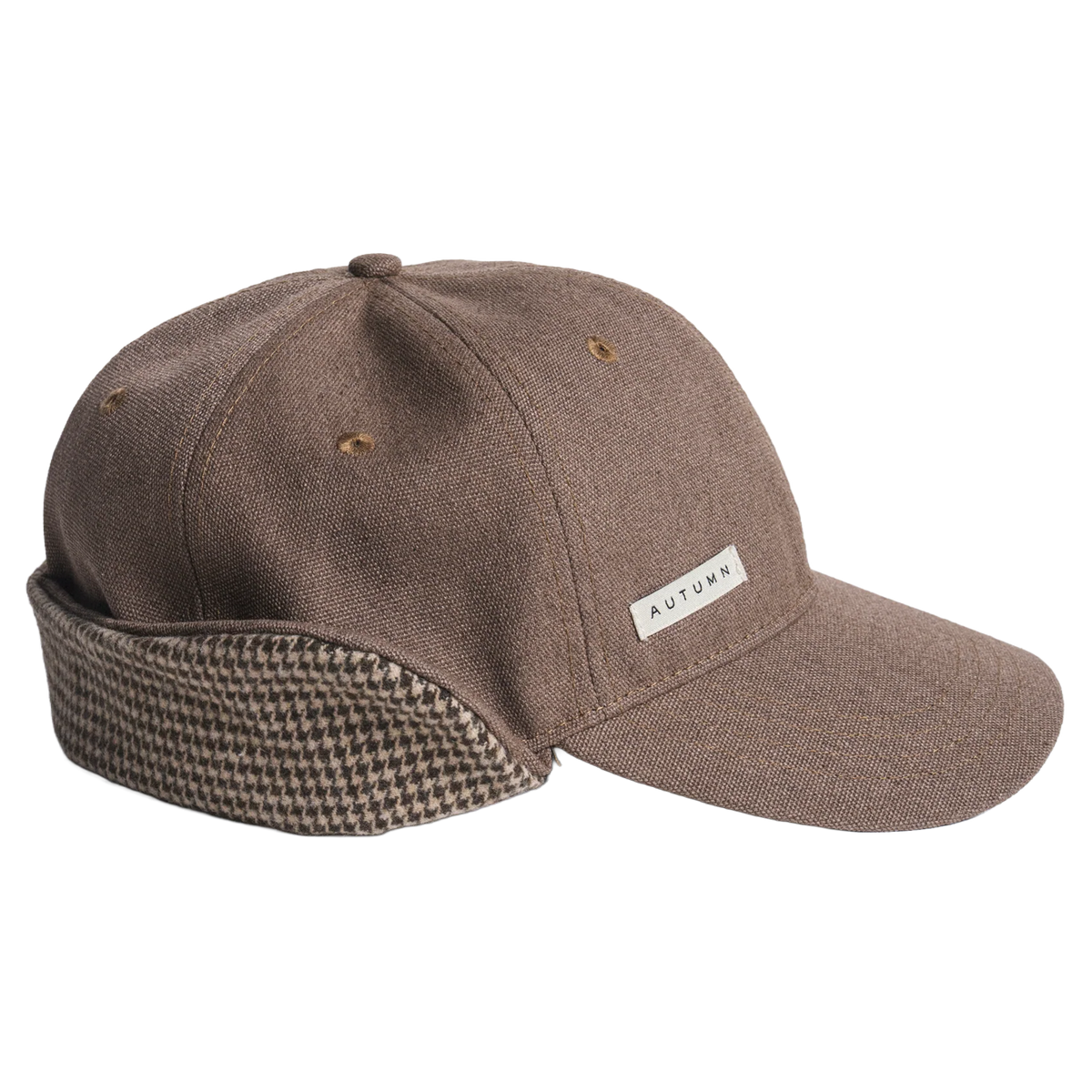 Washed Canvas Flap Cap