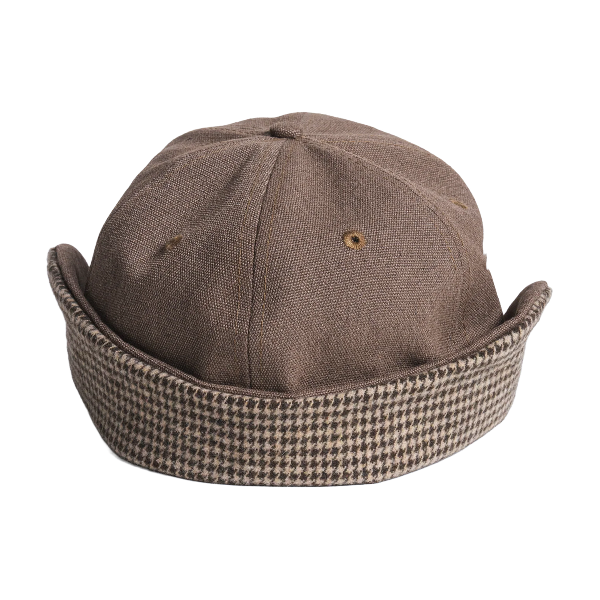 Washed Canvas Flap Cap