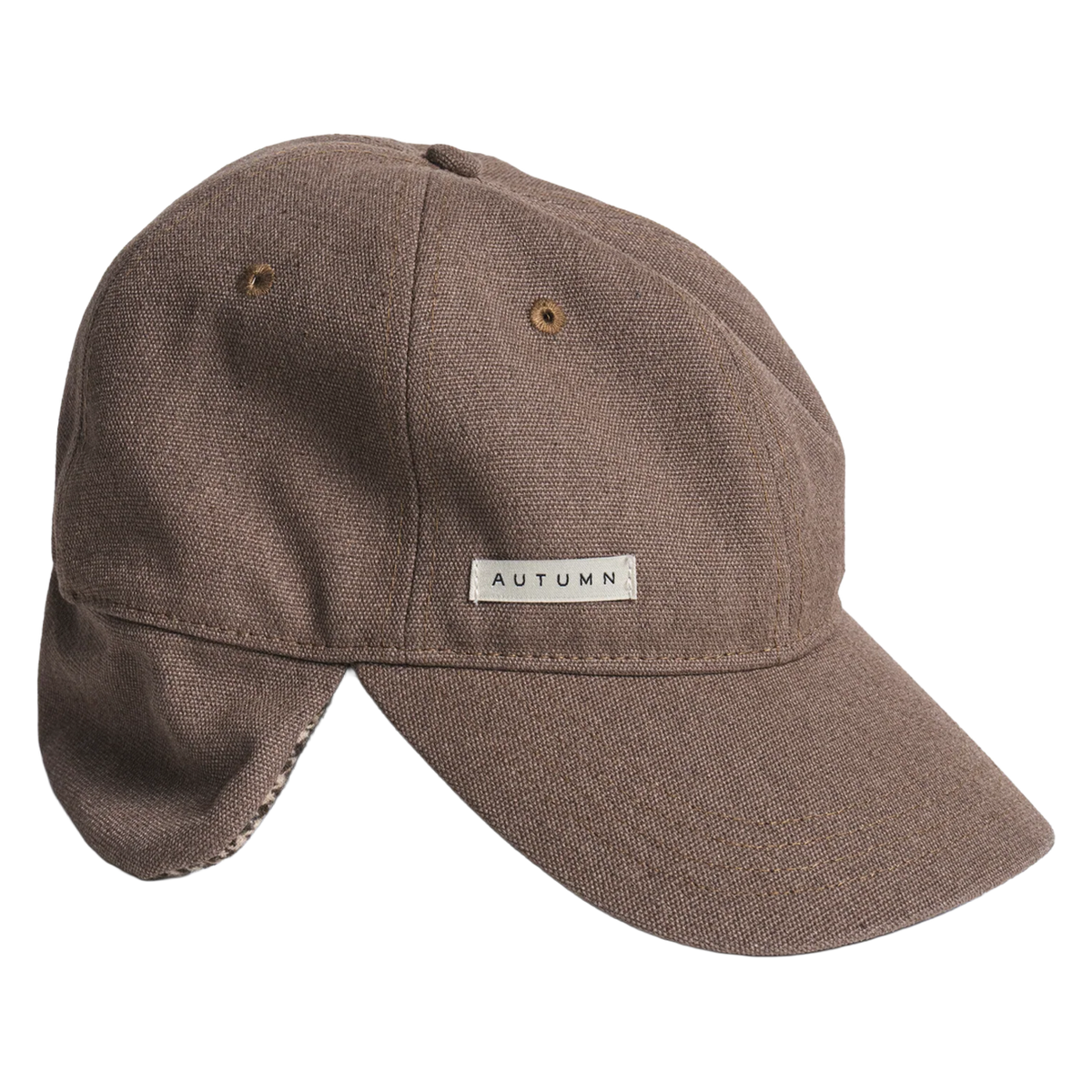 Washed Canvas Flap Cap
