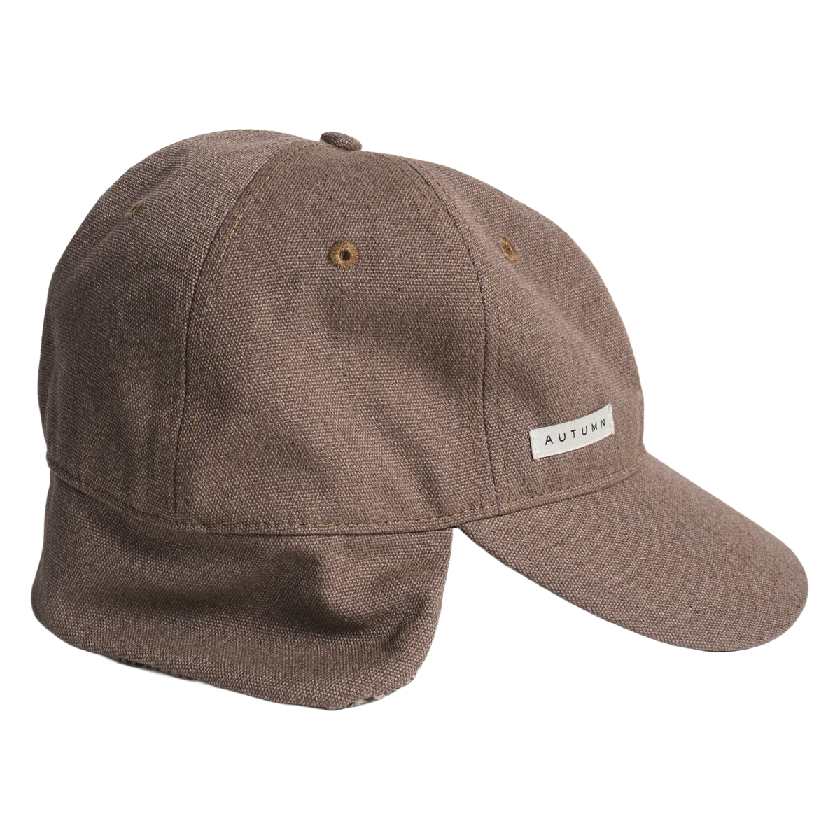 Washed Canvas Flap Cap