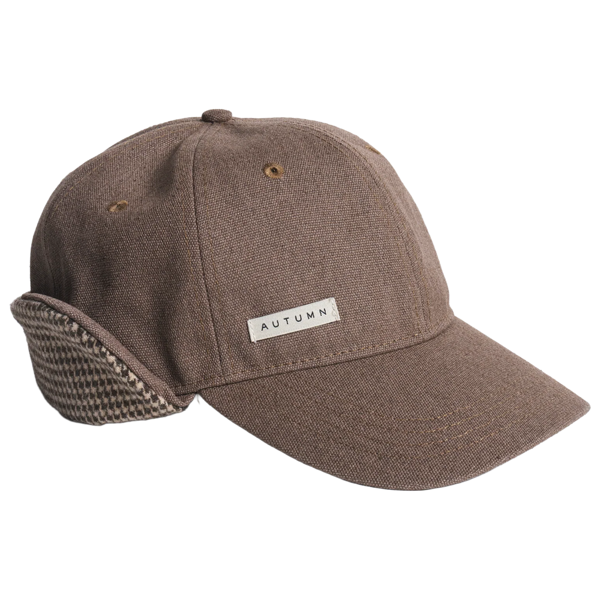 Washed Canvas Flap Cap