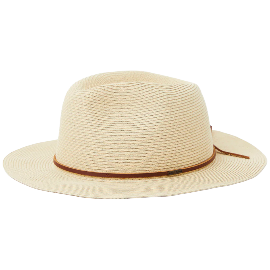 Wesley Straw Packable Fedora Hat 2025