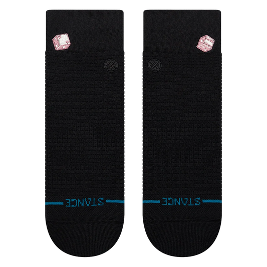 Ws Dicey Waffle Quarter Sock