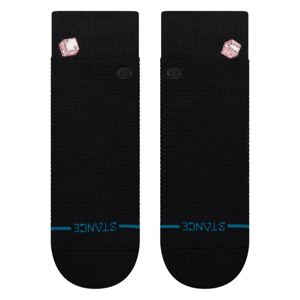 Ws Dicey Waffle Quarter Sock