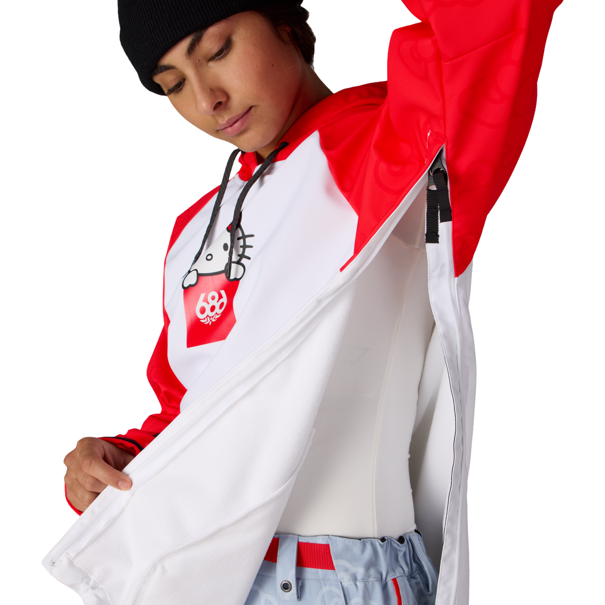 Ws Hello Kitty Water Proof Hoodie