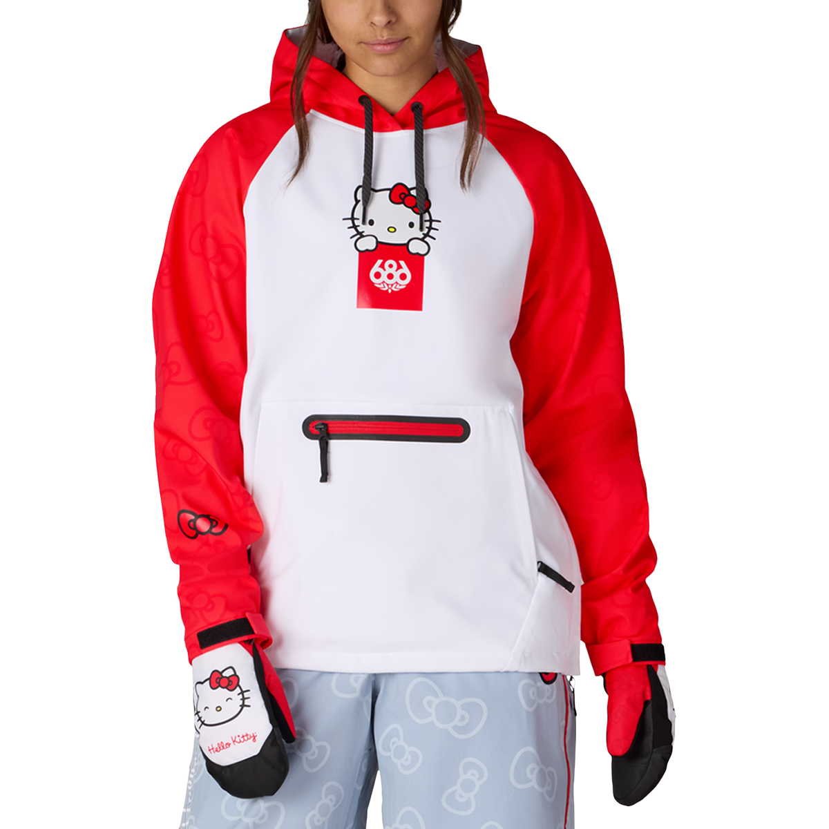 Ws Hello Kitty Water Proof Hoodie