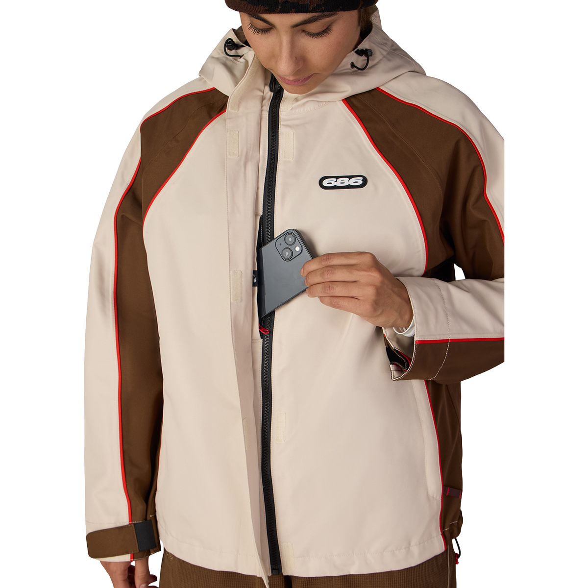 Ws Hologram Shell Jacket