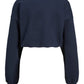 W Volume Crop Sweater SP23