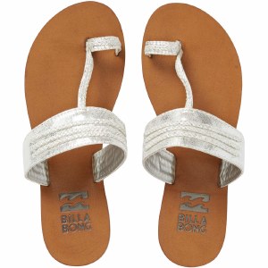 Billabong Secret Treasurz Sandal Womens-Silver-7