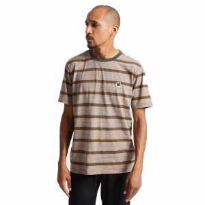 M Hilt Multi Stripe Knit S/S T-Shirt FA21