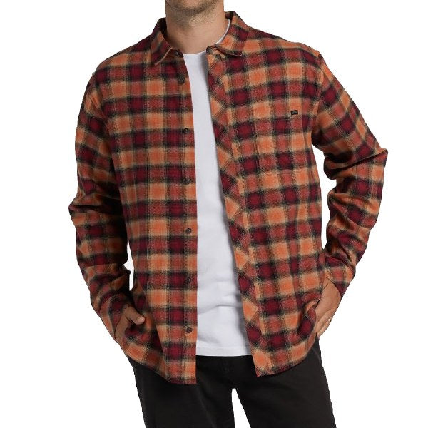 M Coastline Flannel S/S Button-Up HO22