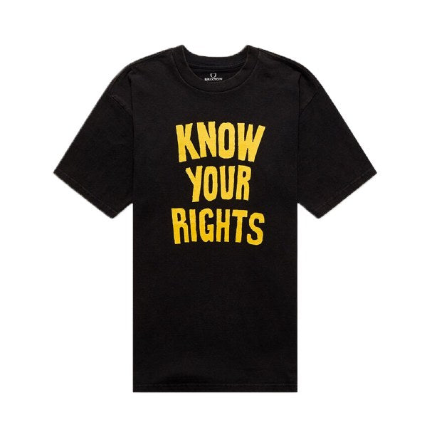 M Strummer Know Ur Rights S/S T-Shirt FA20