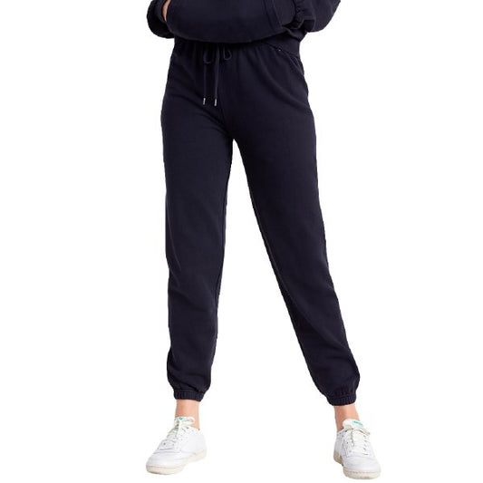 WKND Fleece Open-Bottom Women's Tall Sweatpants in Black - ShopperBoard