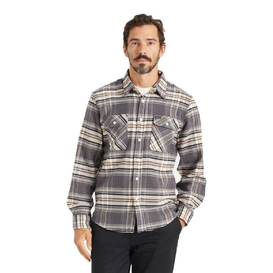 M Bowery St x Flannel L/S Button-Up FA22