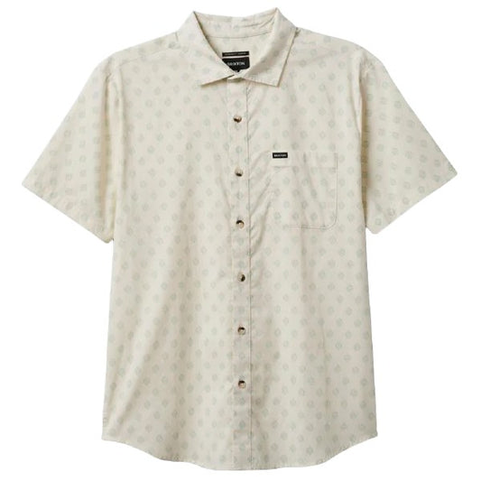 M Charter Print Woven S/S Button-Up SP23