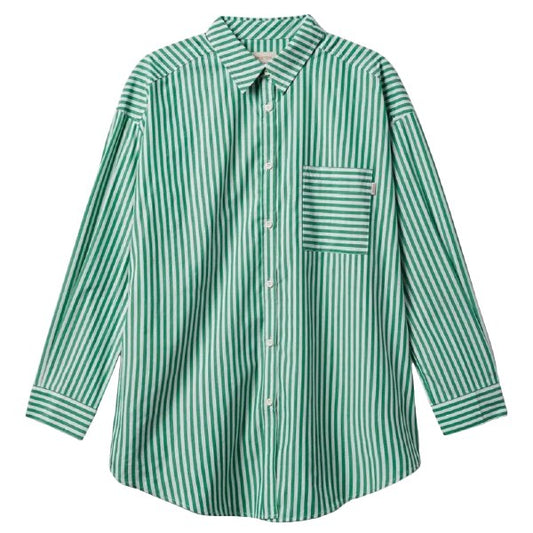 W Sidney Oversized L/S Button-Up SP23