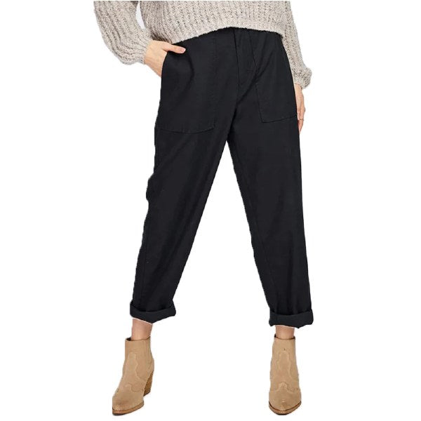 Gentle Fawn Womens Tanner Pant-Black-4.0