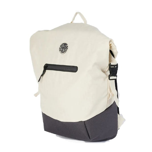 Rip Curl Womens Surf Series Active 20L Dry Bag Backpack-Off White