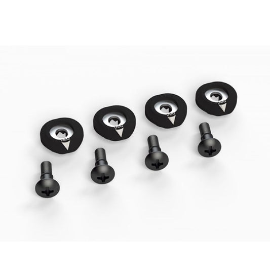 Ronix M6 Baseless Boot Hardware (2010-2018) Set of 4-Black