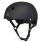 Triple 8 Brainsaver Helmet with Sweatsaver Liner-All Black Rubber-L