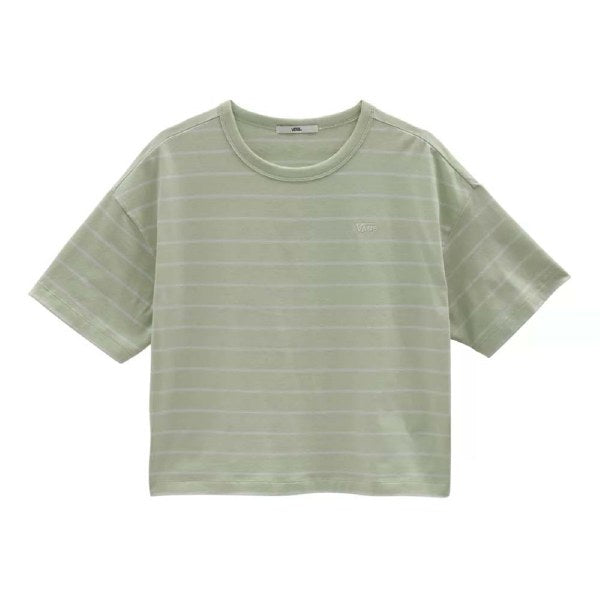 Time Off Stripe Top SS SP22