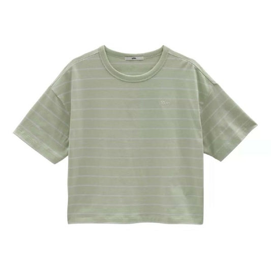 Time Off Stripe Top SS SP22