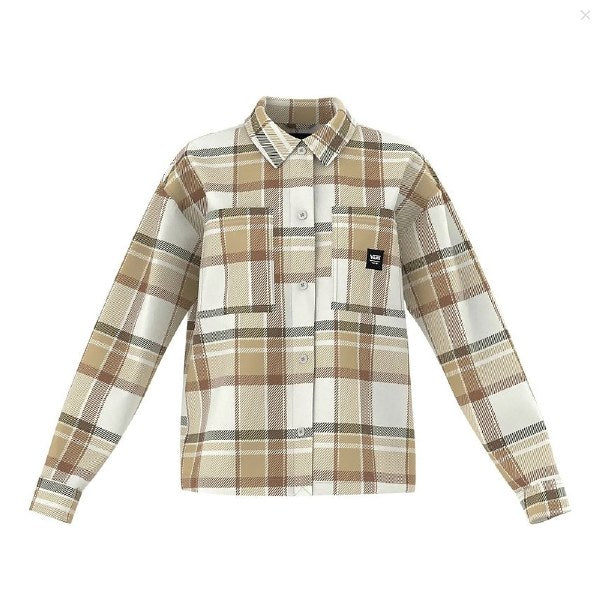 W Maty Plaid Woven L/S Button-Ups HO22